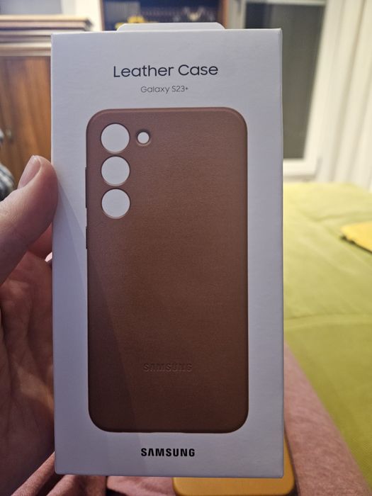Husa din piele pr Samsung S23 plus