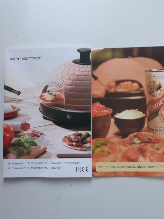 Уред за пици Emerio Pizzarette cool wall -900w