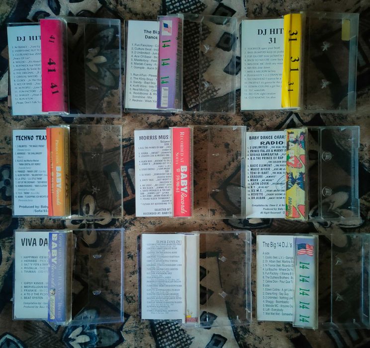 Продавам аудиокасети