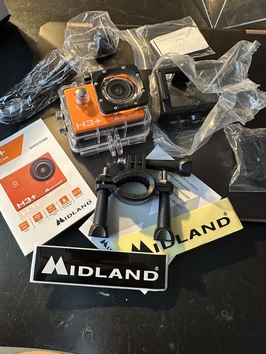 Midland camera actiune H3+  Full HD Wifi waterproof