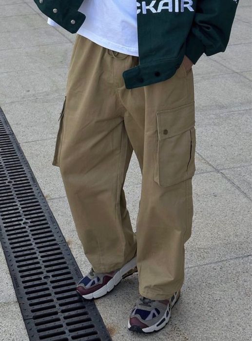 Широкие штаны карго