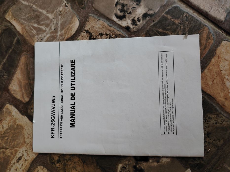 Vând aparat aer condiționat alizee