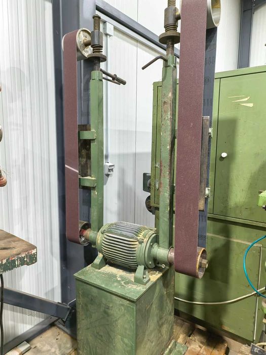 Вертикален шлайф с две шкурки и мотор 5,5кв.