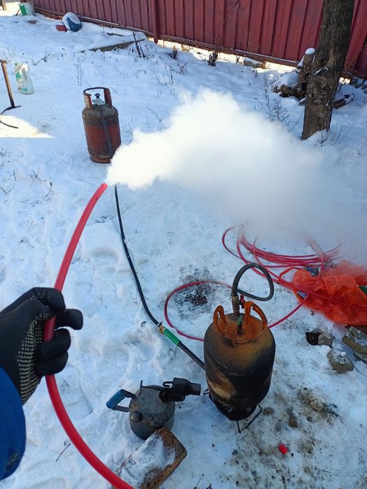 Парогенератор для разморозки труб