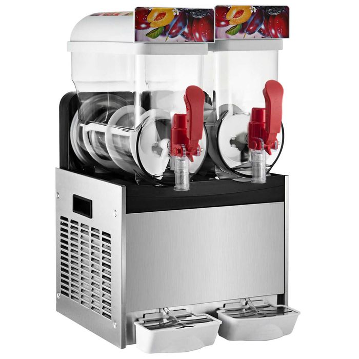 Нова Машина Скрежина 2x15л 500w Слуш машина