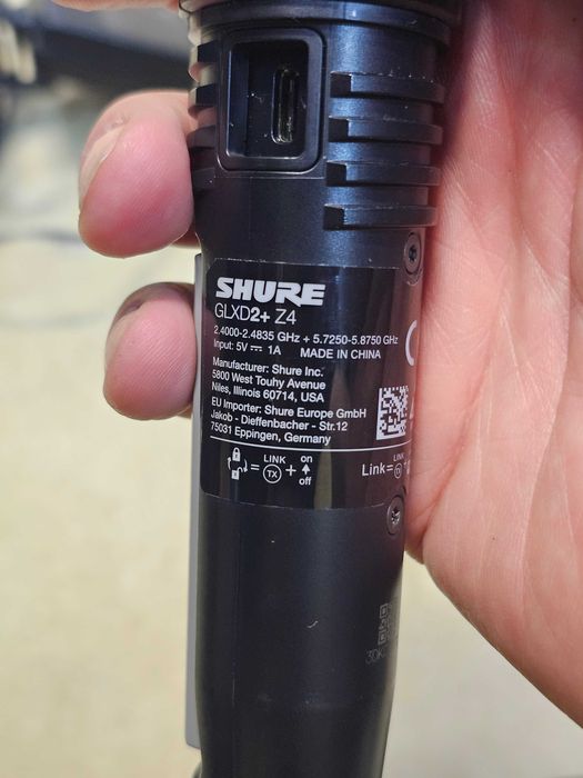 Shure GLXD24R Beta58A microfon voce fara fir