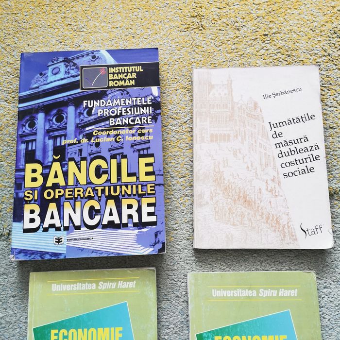 Cărți economie politică, banci