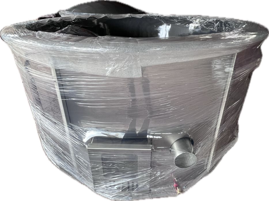 Ciubar cu soba integrata/incorporata din fibra de sticla!225cm hot tub