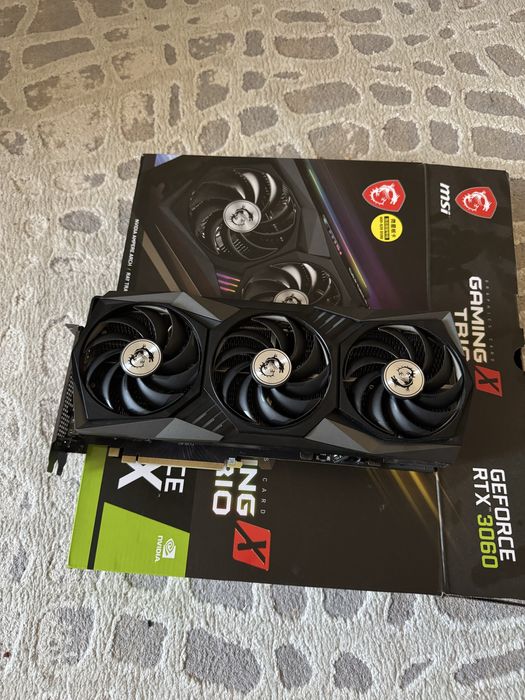 MSI geforce RTX 3060 12gb GAMING TRIO X