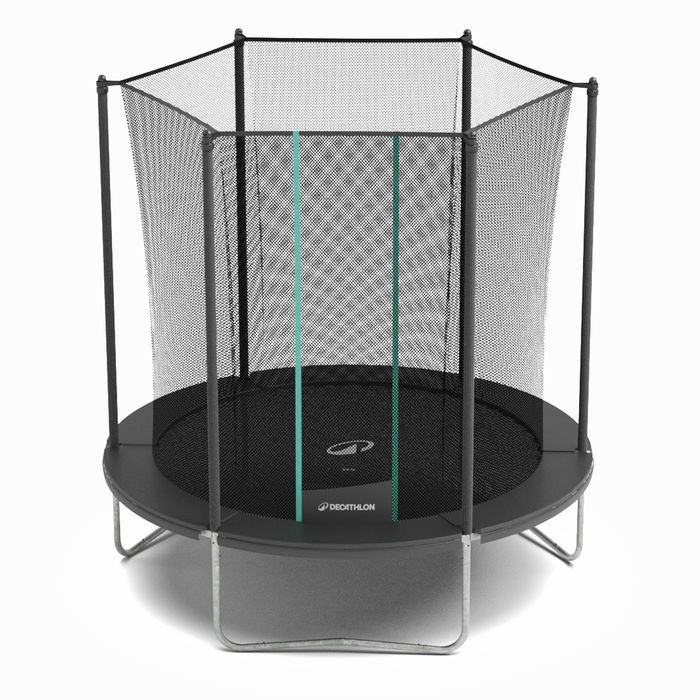 Trambulină rotundă cu plasă de protecție, - produs resigilat Decathlon