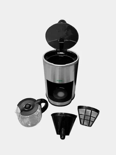 Кофеварка капельная Dumas, 0,7 л, 5 чашек, прозрачный корпус