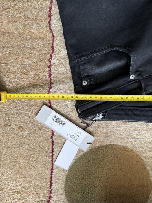 Jeanși DRKSHDW Rick Owens Detroit Cut- 34-36 - denim elastic.