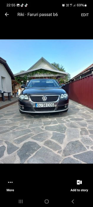 Vând faruri passat b6.