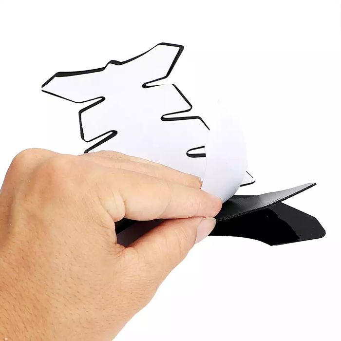 Abțibild stiker tank pad 3d silicon motor atv tankpad