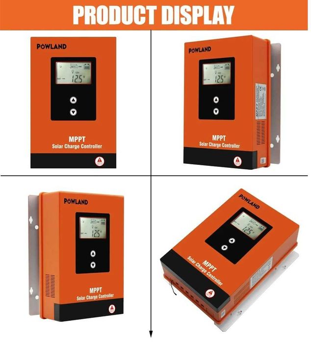 Controler/regulator solar Powland 60A - 12V 24V 36V 48V, 100% MPPT