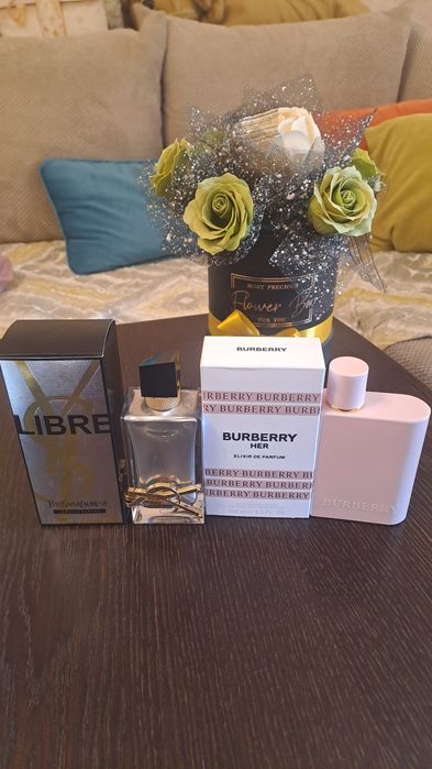Оригинални парфюми Libre 75 евро & Burberry 50 евро