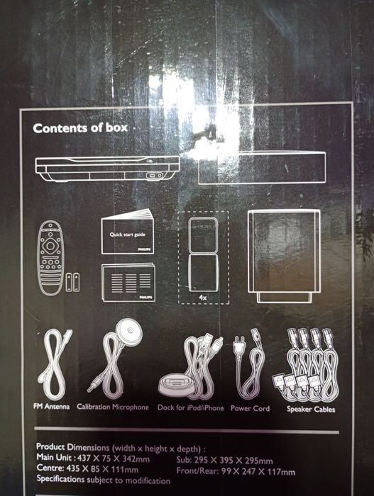 Vând schimb  sistem Home cinema Fidelio 1000w