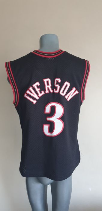 Mitchell & Ness Philadelphia NBA Allen Iverson #3  Mens  M НОВО