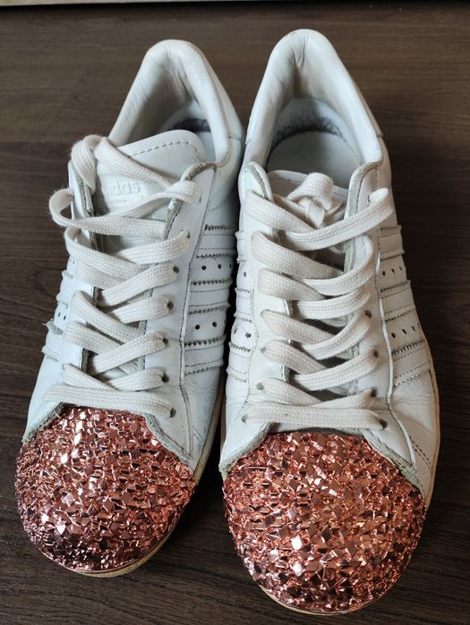 Adidas Superstar metal toe, 40 номер, естествена кожа
