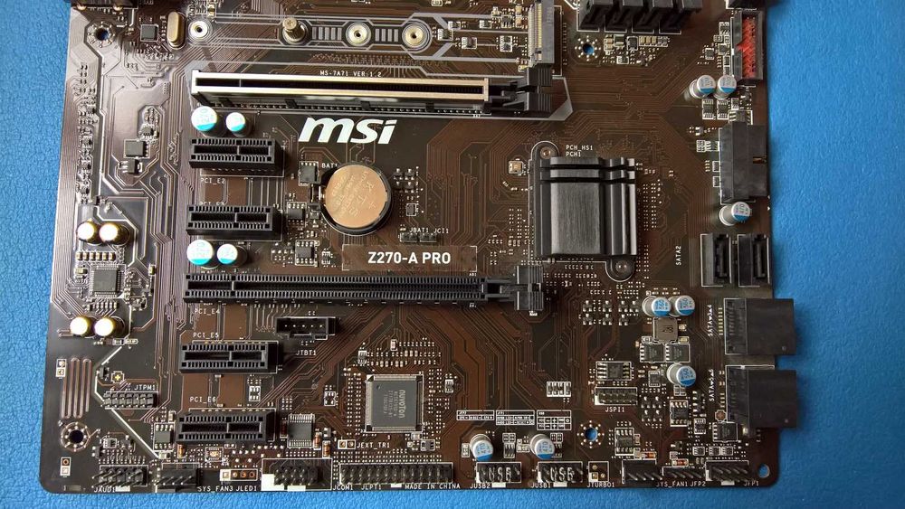 Дънна платка MSI Z270-A PRO, Display Port, socket 1151