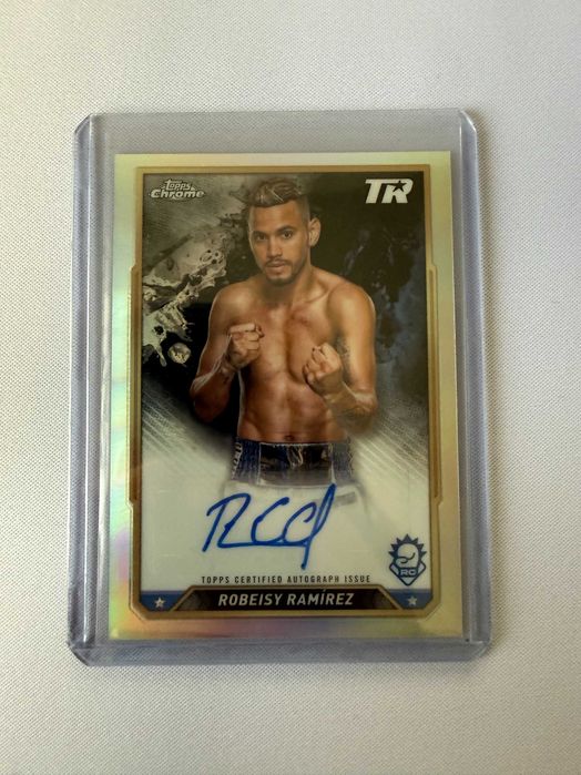 2024 Topps Chrome Boxing Robeisy Ramirez Auto CBA-RRZ