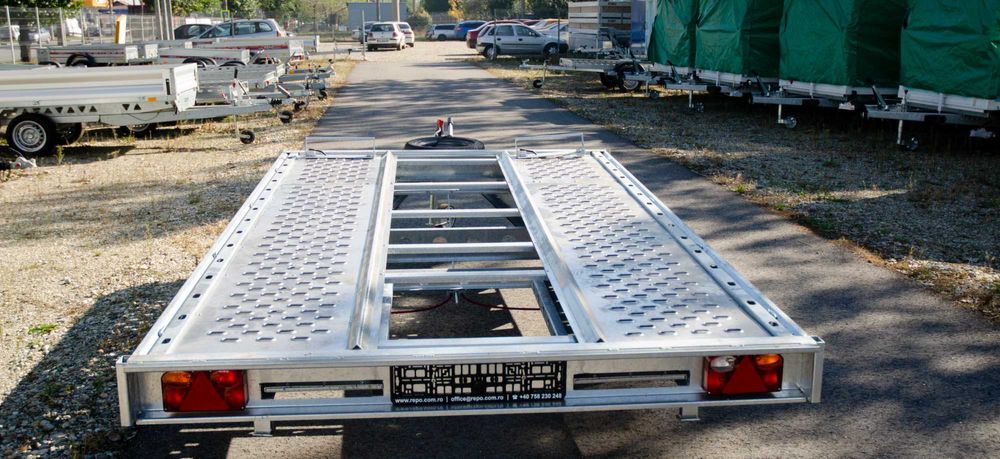 Remorca Platforma AUTO 1800 Kg fabricata in RO, carte RAR