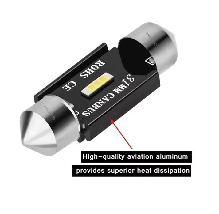 4 x C5W LED AUTO CSP 1860 Signal Lamp Canbus Bulb 36mm Festoon Light
