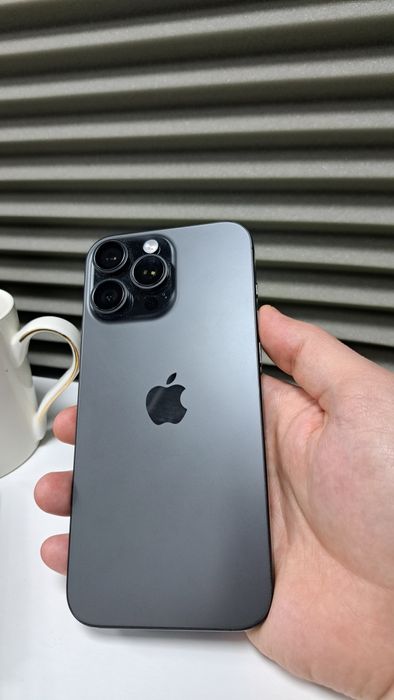 Iphone 16promax 512 black 100% ideal holatda 100 foiz zachitnikda