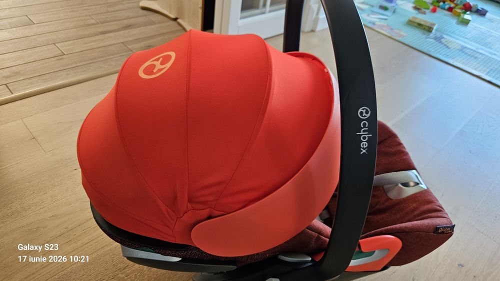Scoica auto Cybex Platinum Cloud Z2 i-Size , 0-24 luni, confortabila - Autumn Gold