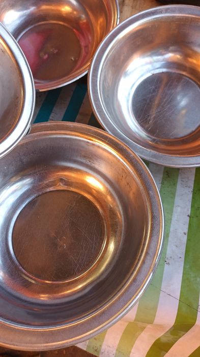 Farfurii inox surplus militar