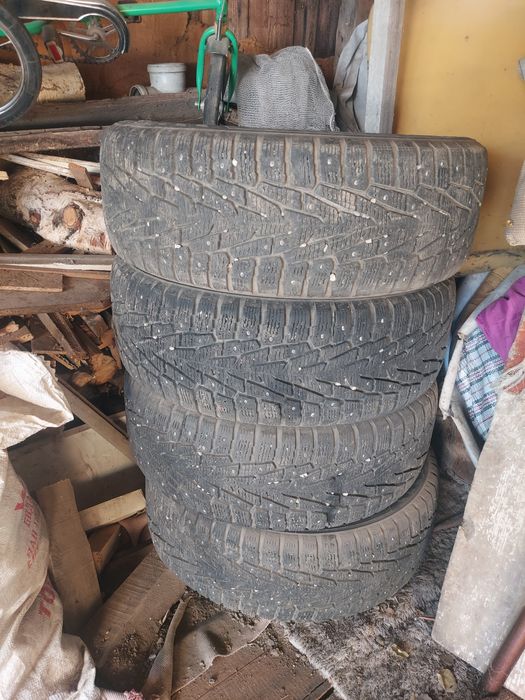 Автошины зимние шипованные