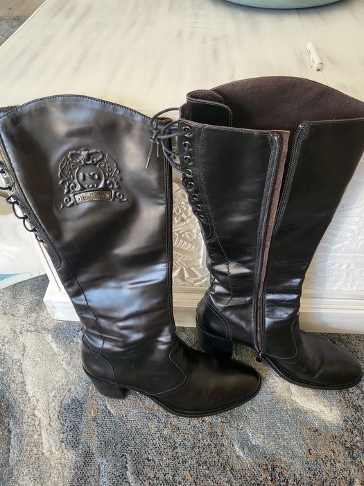 Cizme piele Nero Giardini