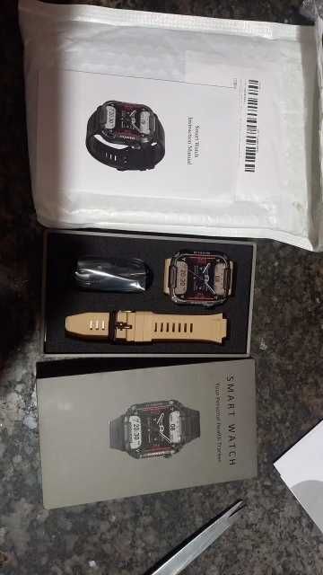 Мъжки военен смарт часовник MELANDA 1.85 Bluetooth Call Smartwatch