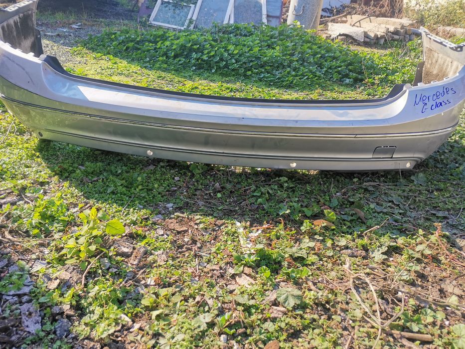 Задна броня за Мерцедес Mercedes C-Class 2011 - 14г.