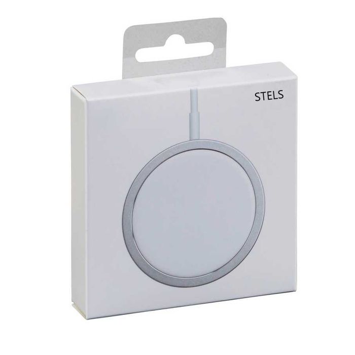 Безжично магнитно зарядно STELS 20W, Съвместимо с Apple iPhone,AirPods