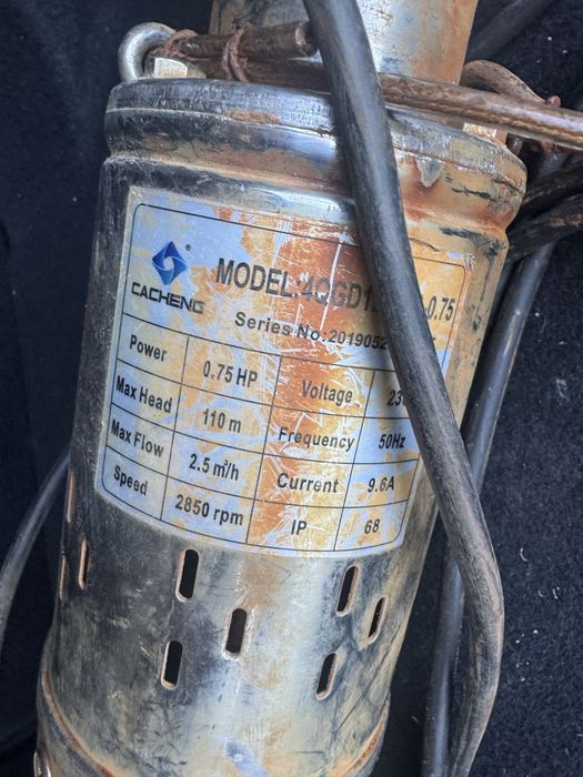Pompa submersibila DACHENG 0,75 HP