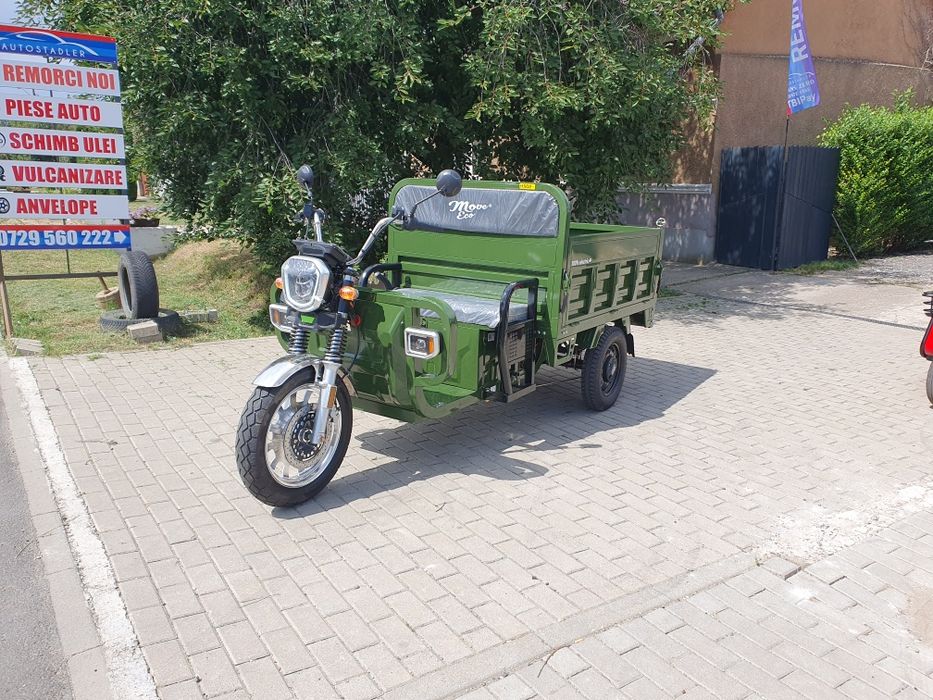 Triciclu electric Cargo 700Move Eco  Basculare Hidraulică 25km/h