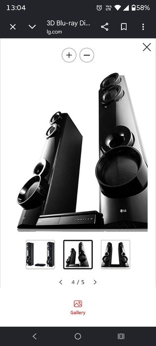 Sistem home cinema LG 3D 4.2  Bluetooth