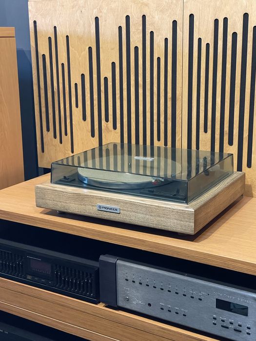 Pickup pioneer pl-12d restaurat total doza originala curea si ac noi