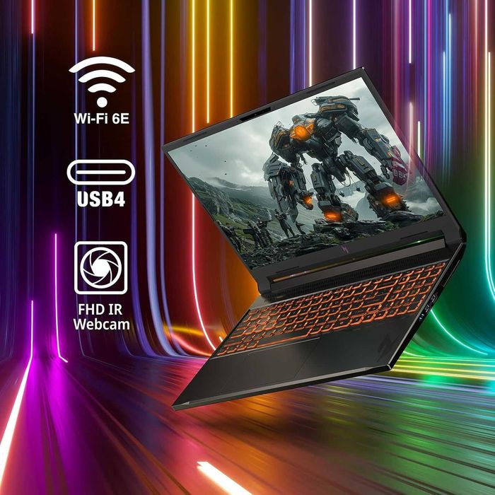 Gaming Acer NITRO Ryzen Ai 9 365 32GB 1TB NVIDIA RTX 5070  16" 2.5K SIGILAT