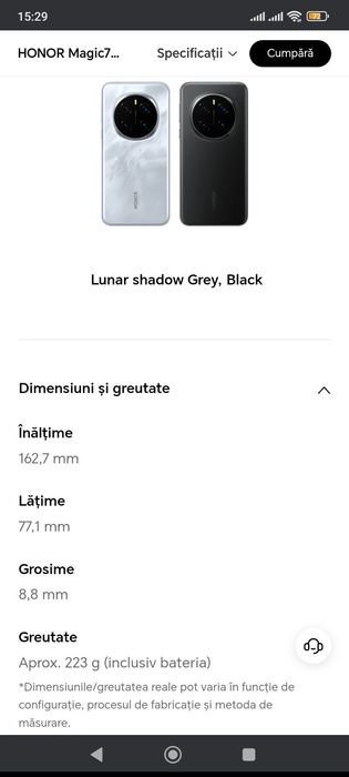 Honor magic 7 pro ca Nou