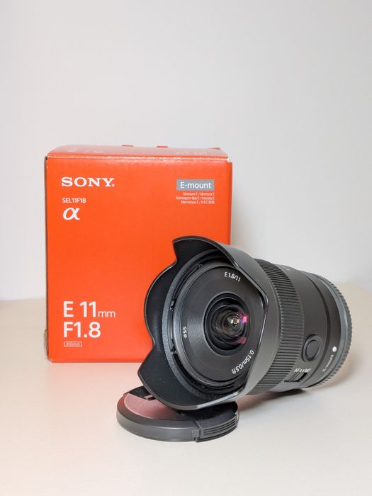 Sony 11mm f1.8 Obiectiv Sony E că NOU