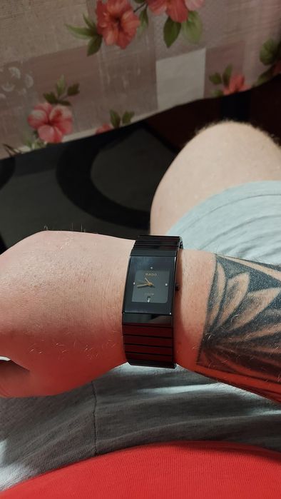 Ceas Rado Full Ceramic cu 3 Diamante