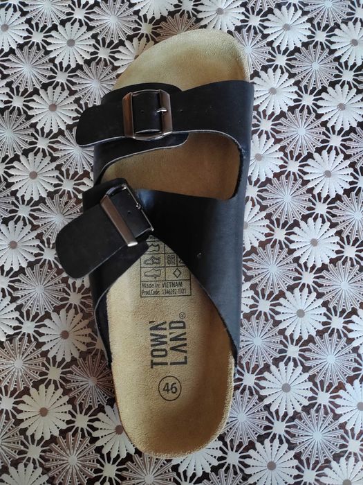 Кожени мъжки чехли