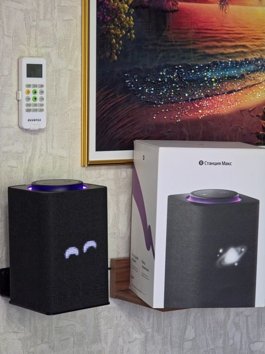 Умная колонка Яндекс Станция Макс Zigbeе черный