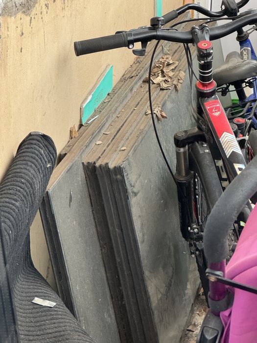 Тройное каленое стекло, тоннированное