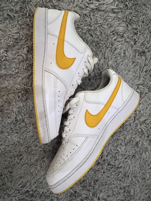 Nike af1 alb cu galben