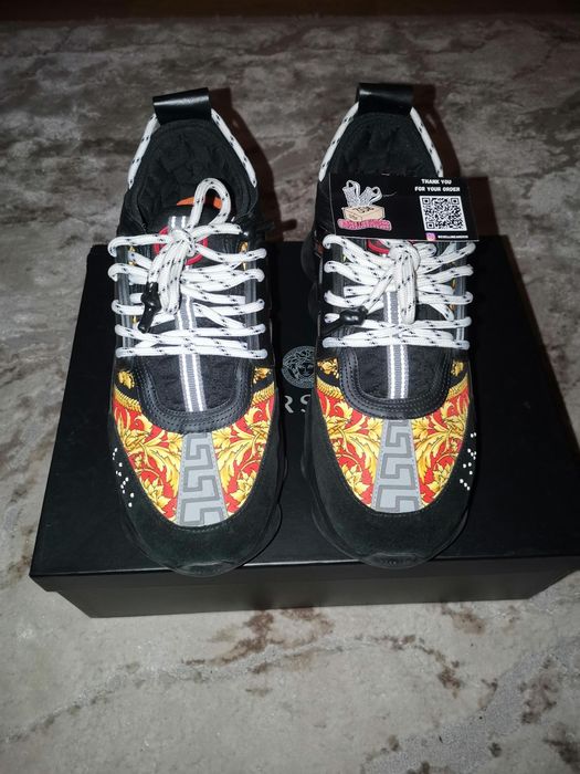 Versace chain reaction gold mărimea 43