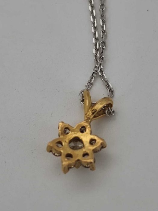 Pandativ aur 18k cu diamante naturale 0.5ct