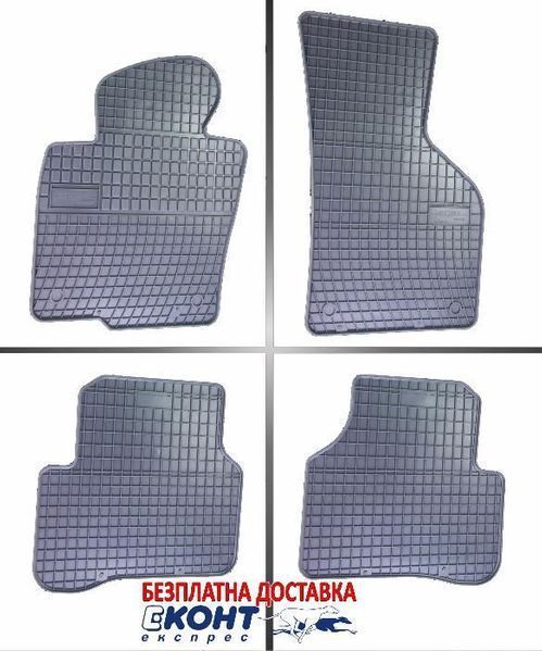 Автомобилни гумени стелки Frogum за Пасат Б6 / VW Passat B6